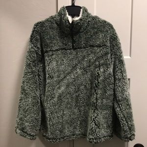 Peach Love Sherpa Pullover